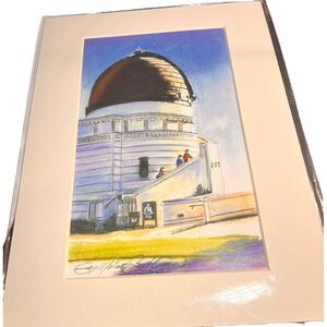Griffith Observatory Los‎ Angeles Ca US Decor 8x10 Print art Gay Melody Sullivan